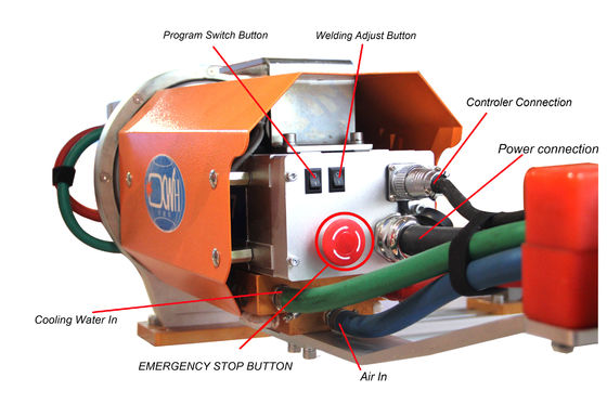 Inverter Pulse Hand Portable Resistance Spot Welder cho cơ thể ô tô nhôm