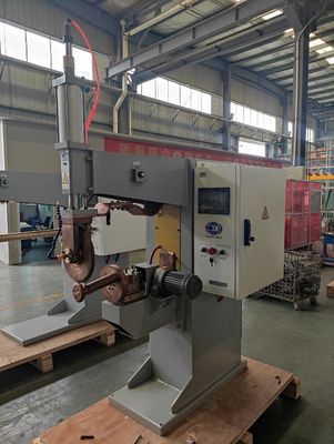 Máy hàn đường tròn dọc áp suất không khí Máy hàn đường dài