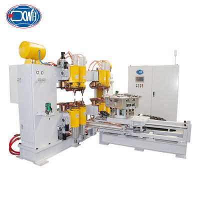 Máy hàn điểm đa đầu bán tự động cho động cơ hàn