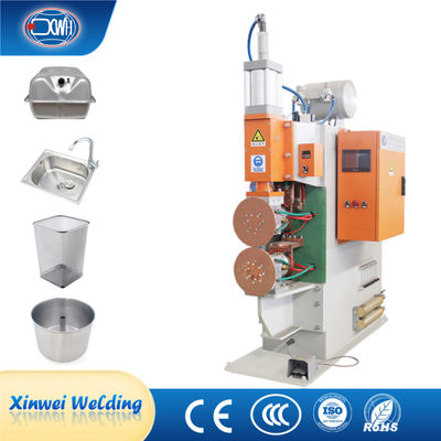 Máy hàn kim cnc bán tự động có khả năng kháng Tin Can Circle Side Seam